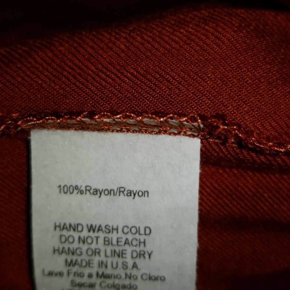 โฌ๏ธ๐HP๐โดLAST 1โดRuffle Tie Waist Pants - Picture 5 of 5